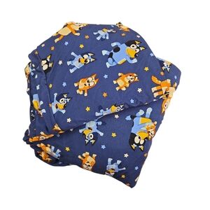 Little Sleepies Disney Bluey Twin Fitted Sheet And Pillowcase